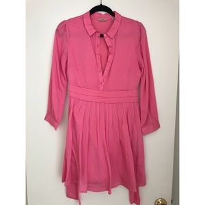 Jack Wills Pink Shirtdress